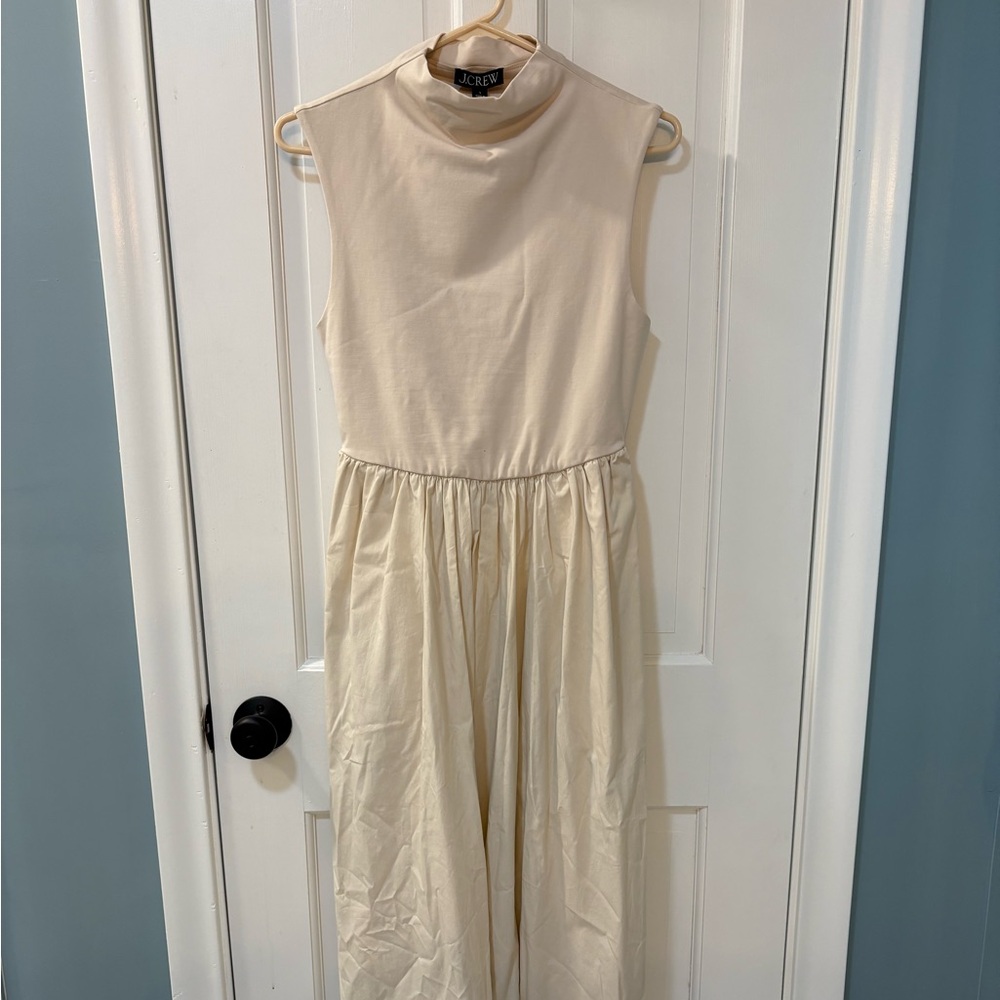 J. CREW Mock Neck Maxi Dress